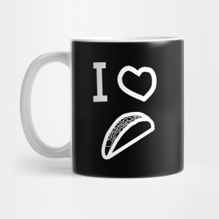 Whiteline I Heart Tacos Mug